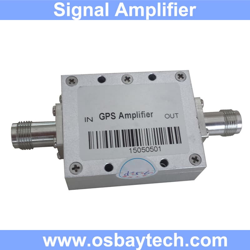 28dB Gain Low Noise In_line GPS Mobile Signal Amplifier